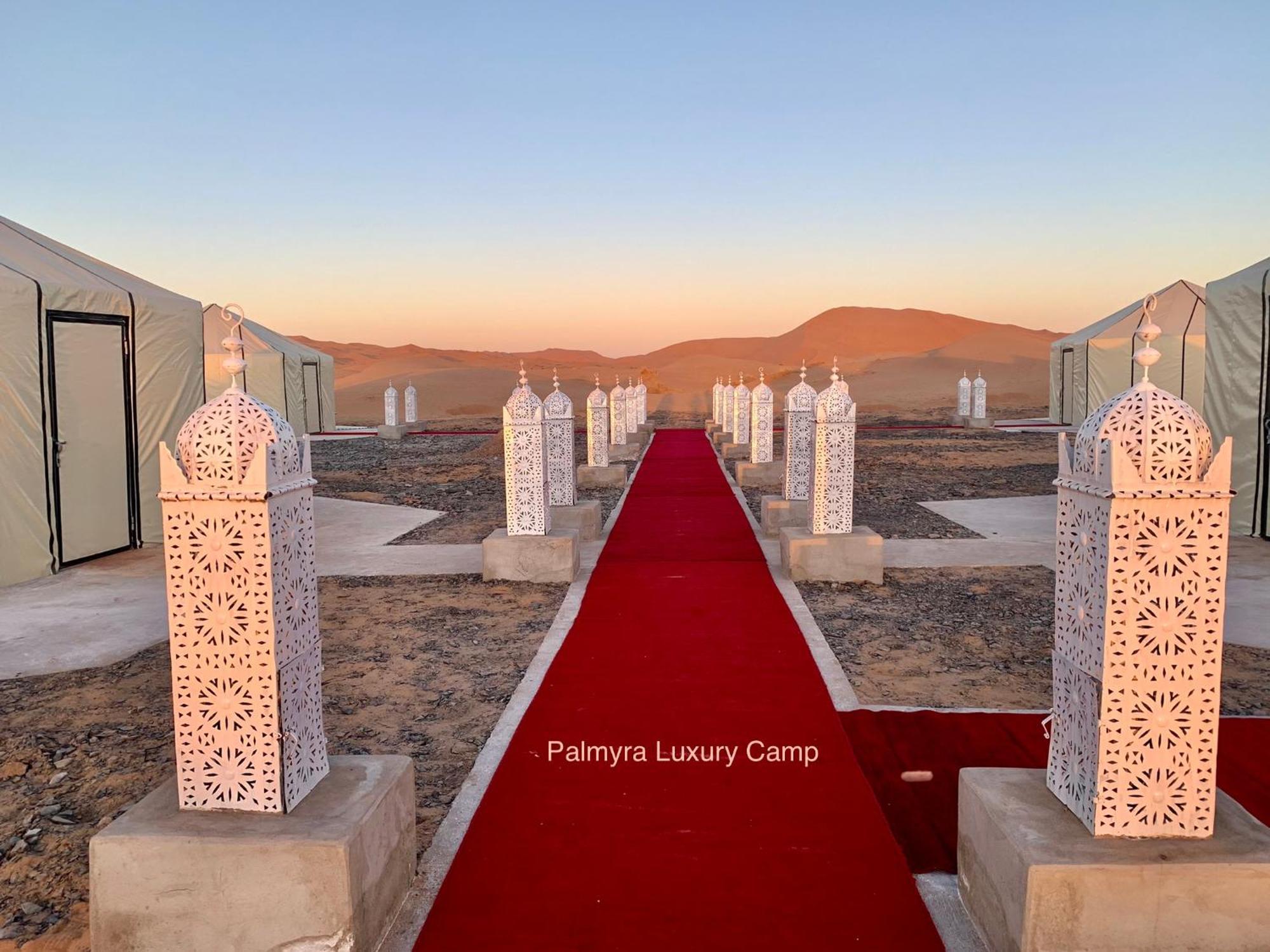Palmyra Luxury Camp Hotel Merzouga Buitenkant foto