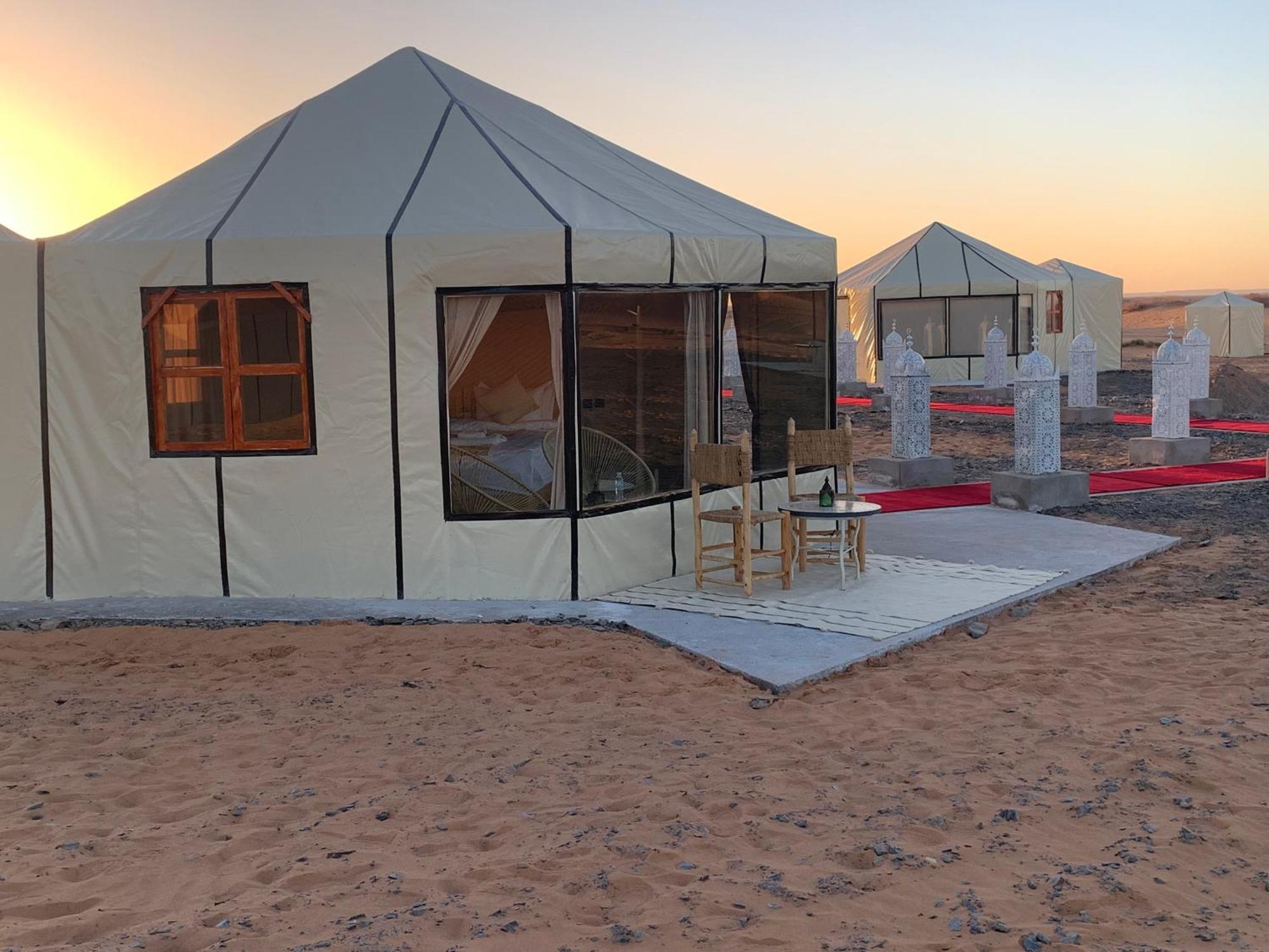 Palmyra Luxury Camp Hotel Merzouga Buitenkant foto